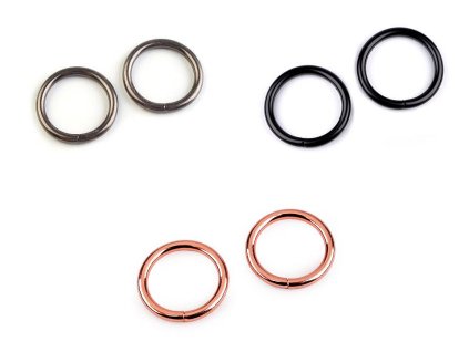 Kroužek Ø25 mm (Balení 10 ks, Varianta 1 nikl)