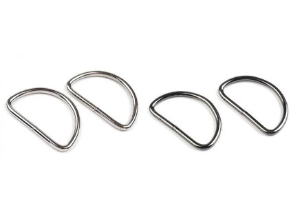 Polokroužek šíře 50 mm (Balení 4 ks, Varianta 1 nikl)