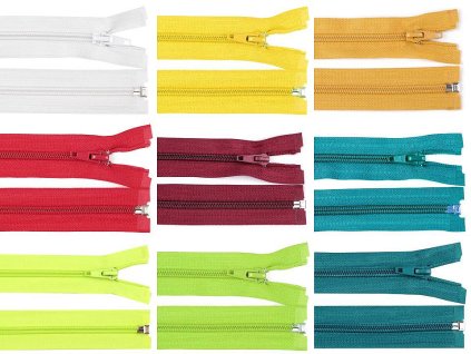 Špirálový zips šírka 5 mm dĺžka 70 cm bundový POL (Variant 319 šedá ocelová, Balenie 1 ks)