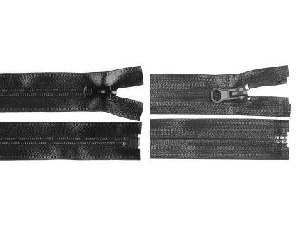 Voděodolný zip No 7 délka 50 cm spirálový (Balení 1 ks, Varianta černá)