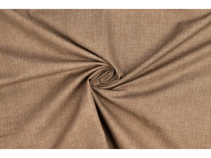 bavlnene platno svetle hnedy melir