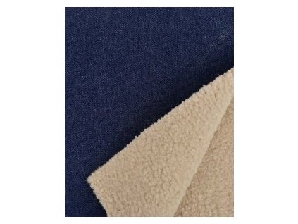 Riflovina s beránkem - Předobjednávka (Barva 6-Jeans Blue)