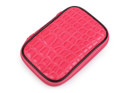 Súprava háčikov s vymeniteľnými koncovkami a pomôckami v puzdre (Balenie 1 sada, Variant pink)