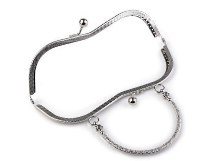 Rámeček na výrobu kabelky našívací (Balení 1 ks, Varianta 1 staromosaz)