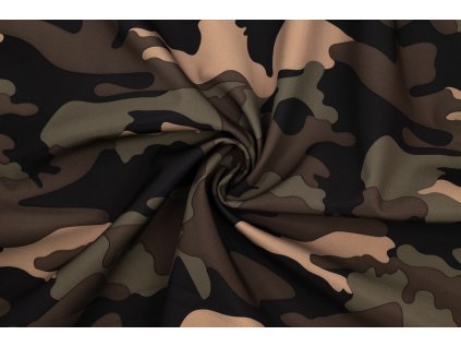 softshell zimni maskac khaki oranzovy rub