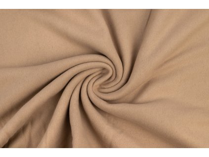 Bavlněný fleece 270 g/m2 - různé barvy (Farba Muškátový oříšek)