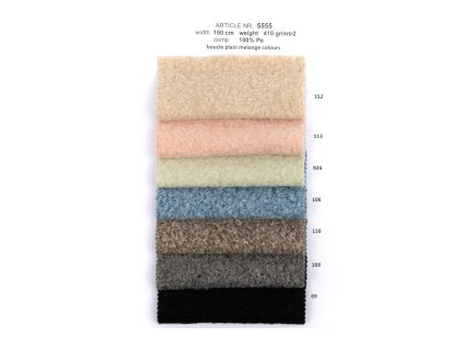 Jemné boucle melé - PŘEDOOBJEDNÁVKA (Barva 926-Old Green)