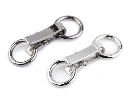 Ozdobné zapínání 21x60 mm (Balení 1 pár, Varianta 2 nikl černý)