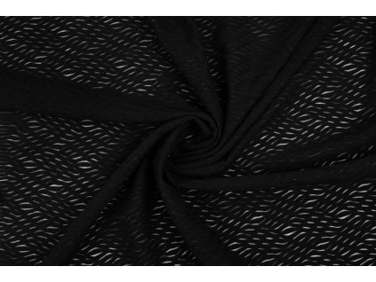 uplet s plastickym vzorem cerny s prusvity