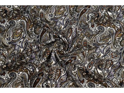 uplet punto kasmirovy vzor sedy