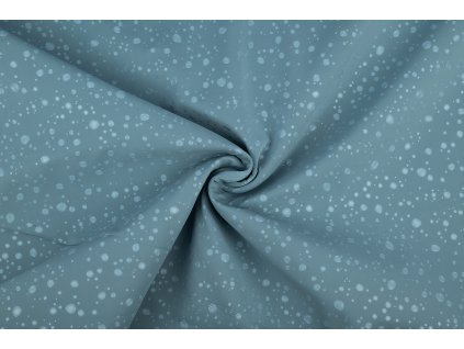 softshell zimni kapky na dusty blue