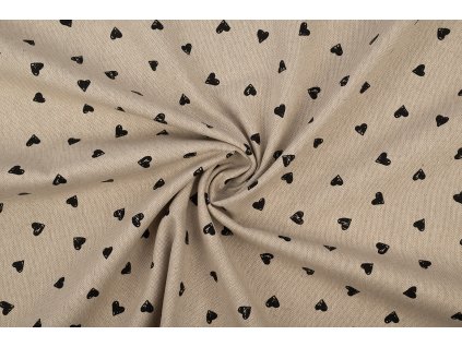 bavlna rezna cerna srdicka na rezne