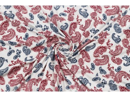 viskozovy uplet kasmirovy vzor na smetanove