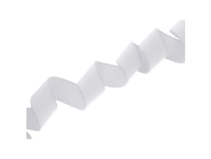 Pruženka hladká tkaná šíře 25 mm (Barva 501 BÍLÝ)
