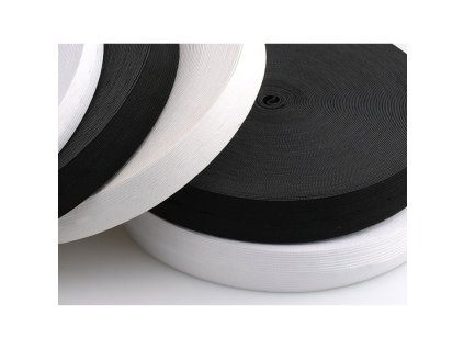 pruzenka hladka tkana 8 mm 580 cerna polyester 100 m (1)