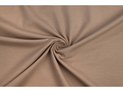Bavlnený úplet elastický 220 g/m2 béžový