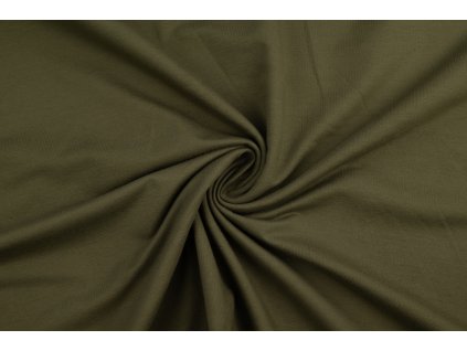 96543 teplakovina nepocesana 250g m2 khaki