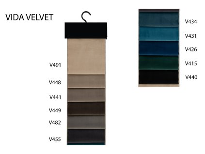 Velvet blackout šírka 280 cm (Barva 415)