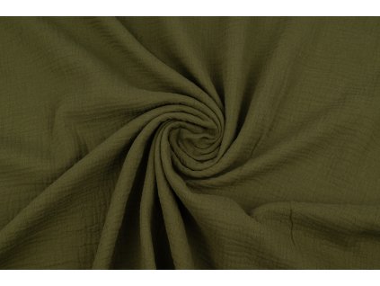 Fáčovina mušelín khaki