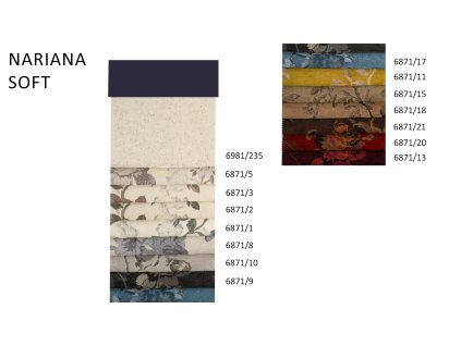 Poťahová látka Nariana Soft (Farba NARIANA-6817-17)