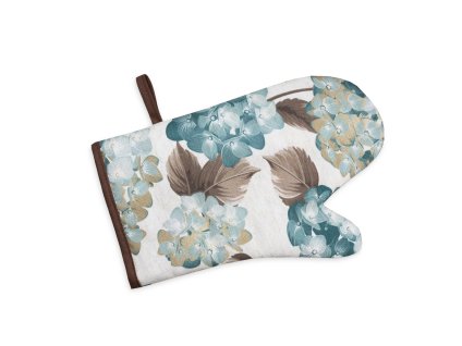 kuchynska chnapka modre hortenzie