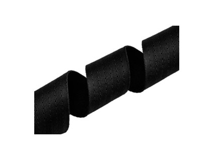 85916 polypropylenovy hladsi popruh sire 50 mm cerny