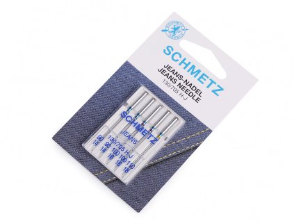 86535 2 strojove jehly jeans 90 100 110 schmetz
