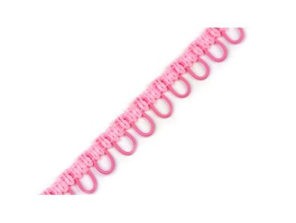 prymek s pruznym ockem na knofliky sire 15 mm ruzova