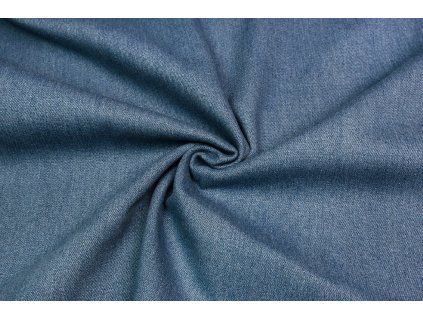 riflovina 100 bavlna svetle modra