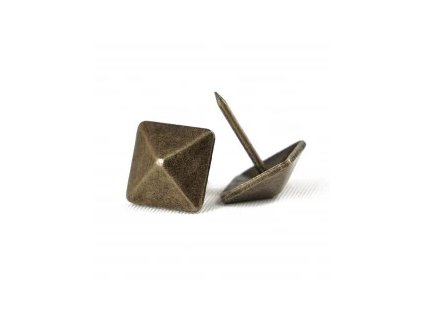 pin 120 mm brass rhombus op 50 pcs kp4161