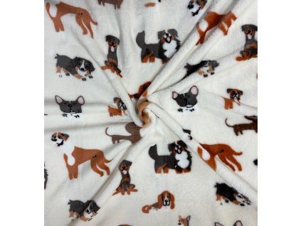 flanel fleece pejsci na bile lic