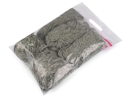 Zbytková příze silnější akryl / bez výběru barev 400 g (Balení 1 sáček, Varianta náhodná barva)