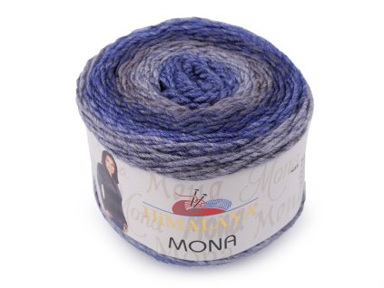 Pletací příze Himalaya Mona 100 g (Balení 1 ks, Varianta 7 (22115) modrá tmavá)