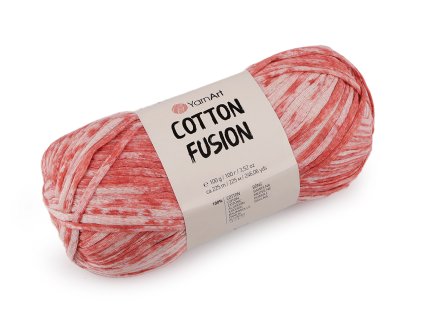 Bavlněná pletací příze Cotton Fusion 100 g (Balení 1 ks, Varianta 3 (3653) multikolor)
