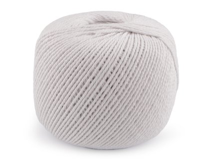 Bavlněná příze macrame Ø2 mm rozčesávací (Balení 1 ks, Varianta 2 režná světlá)