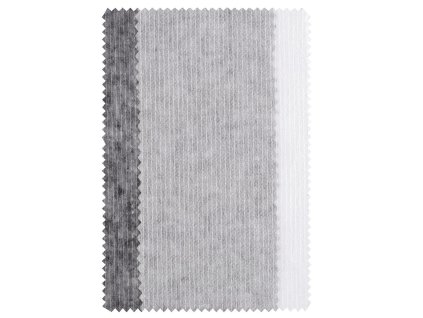 Vlizelín nažehlovací s osnovní nití Kufner 41 g/m² šíře 90 cm (Balení 1 m, Varianta 1 bílá)