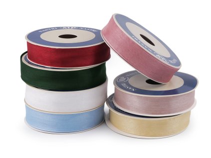 Monofilová stuha šíře 28 mm (Balení 50 m, Varianta 1 (01) bílá)