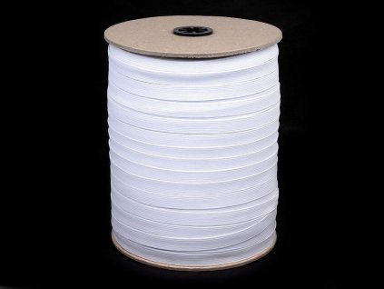 Prádlová pruženka šíře 12 mm (Balení 300 m, Varianta bílá)