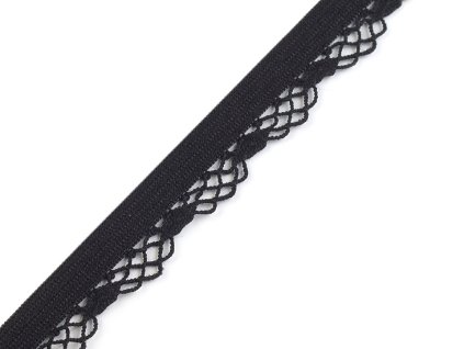 Ozdobná pruženka šíře 12 mm (Balení 20 m, Varianta 3 černá)