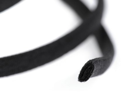 Pruženka měkká s výplní šíře 5 mm (Balení 1 m, Varianta 1 bílá)