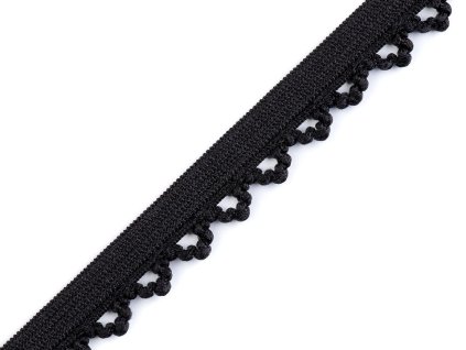 Ozdobná pruženka šíře 10 mm (Balení 20 m, Varianta 4 černá)