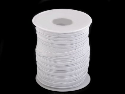 Pruženka plochá šíře 3 mm (Balení 50 m, Varianta 5 černá)