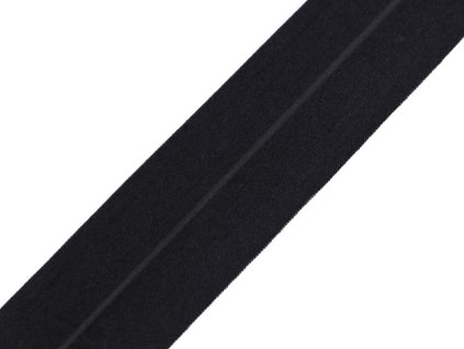 Lemovací pruženka půlená matná šíře 40 mm (Balení 1 m, Varianta 1 černá)