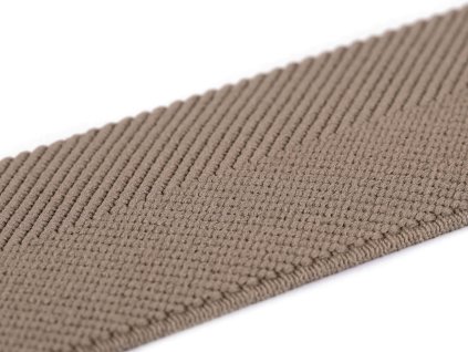 Pruženka s keprovým vzorem na opasky a šle šíře 40 mm (Balení 1 m, Varianta 1 béžová)