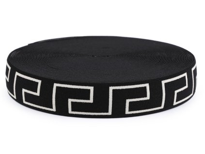 Pruženka měkká šíře 40 mm (Balení 1 m, Varianta černá)