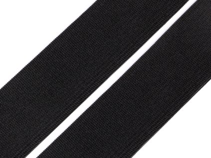 Pruženka tkaná šíře 30 mm (Balení 1 m, Varianta 2 černá)
