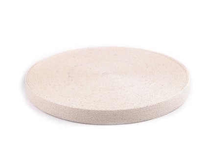 Bavlněný popruh šíře 20 mm (Balení 25 m, Varianta 1 režná)