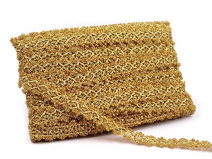 Leonský prýmek (Balení 20 m, Varianta 1 zlatá)