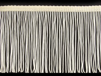 Třásně šíře 12,5 cm (Balení 1 m, Varianta 3 černá)