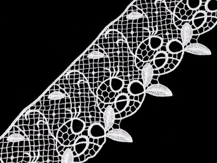 Vzdušná krajka šíře 90 mm (Balení 13.5 m, Varianta 1 bílá)